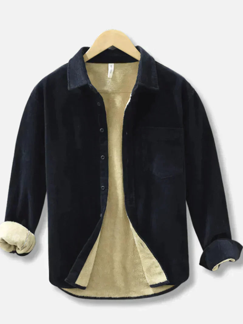 Levoire | Chemise En Velours Côtele Elegant Hommes