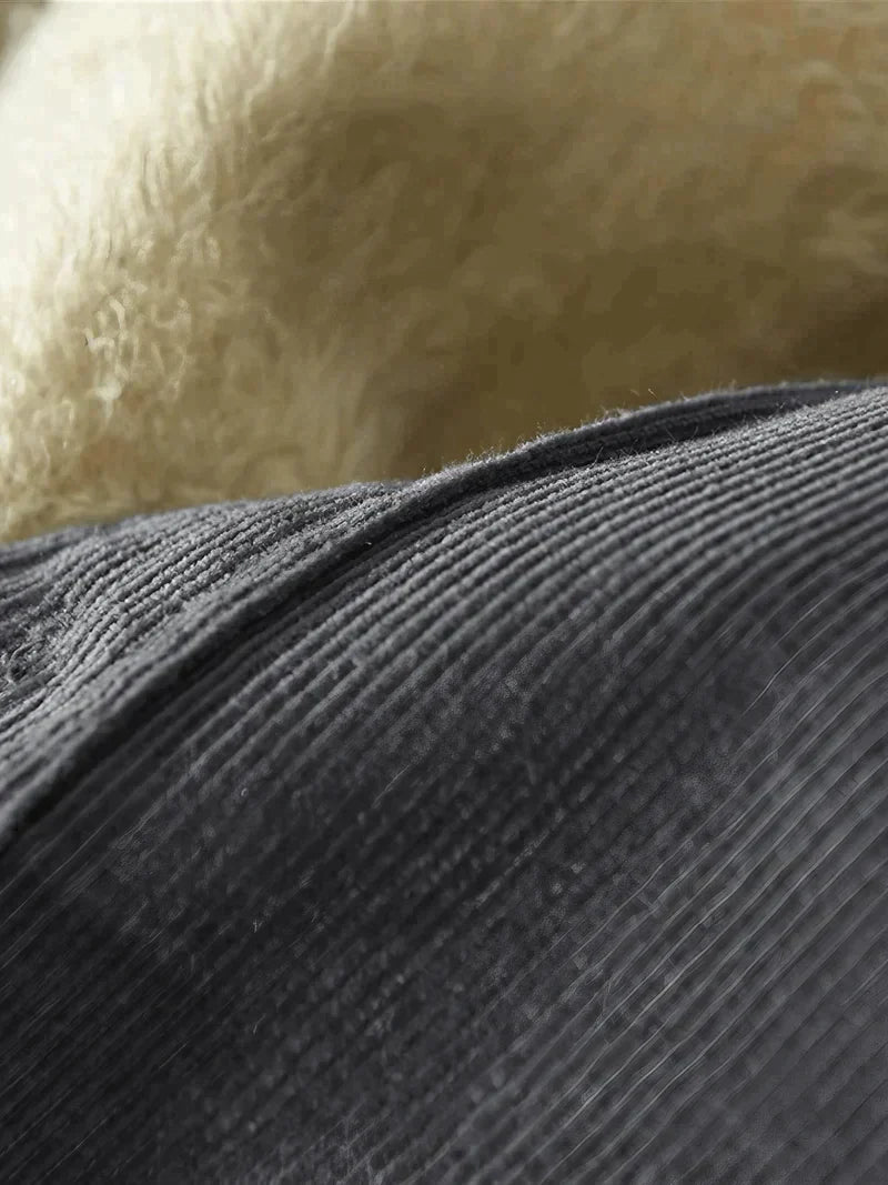 Levoire | Sweat-shirt manches longues en polaire avec poches