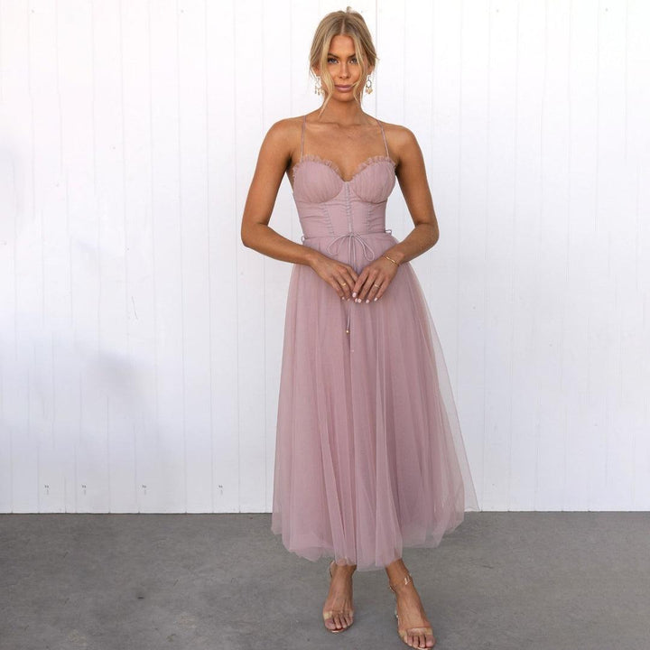 Levoire | Robe Midi Pour Femmes Vêtements De Fête Élégants