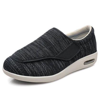 Levoire | Chaussures De Confort Largeur Sans Glissement Avec Marche Sécurisée Et Stable Mustaharmaa