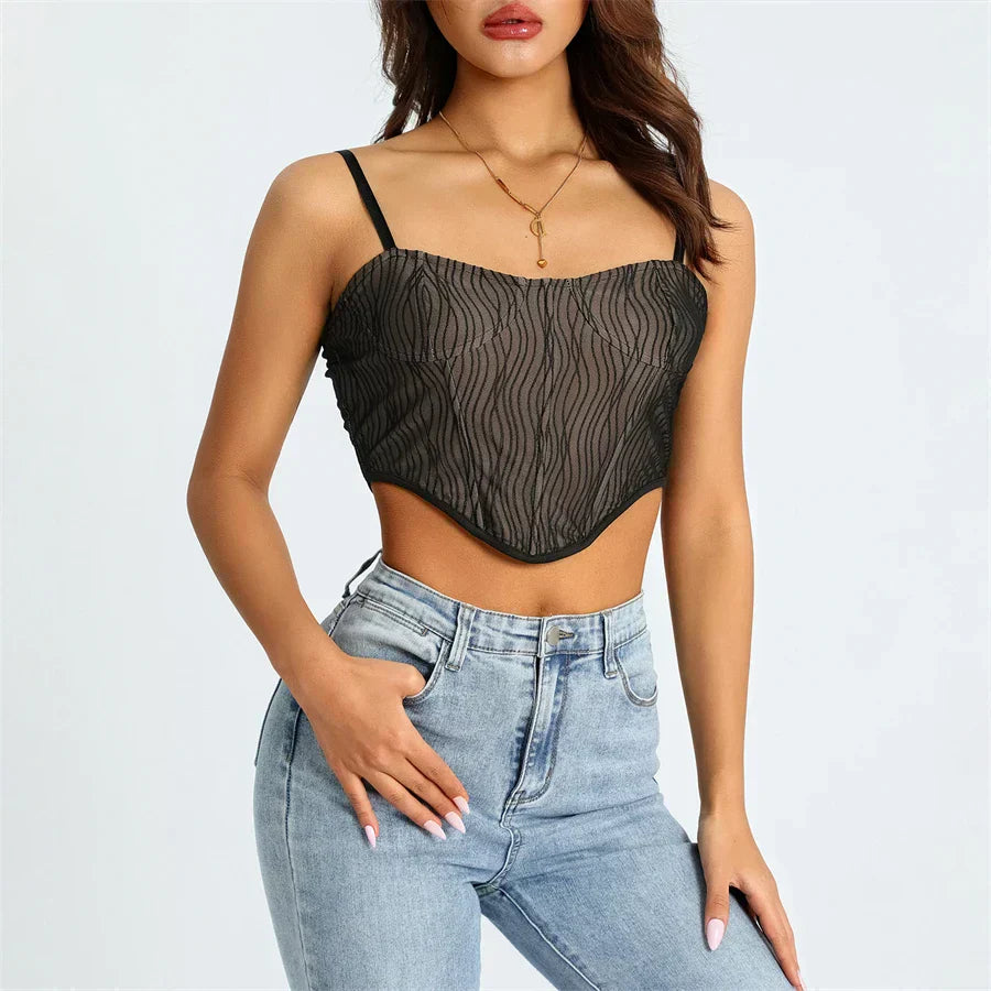 Levoire | Doux Réseau Corset Raccourci