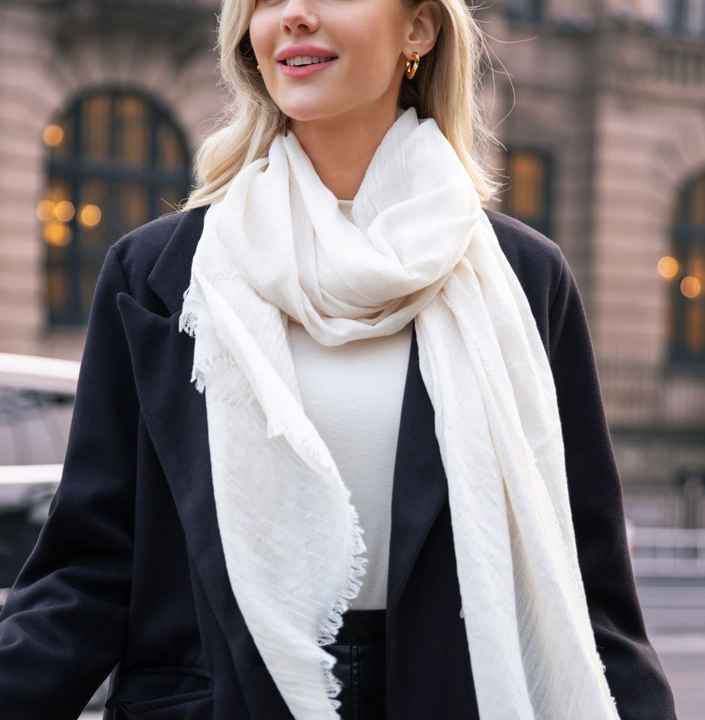 Levoire | Écharpe Douce Luxueuse Au Style Intemporel
