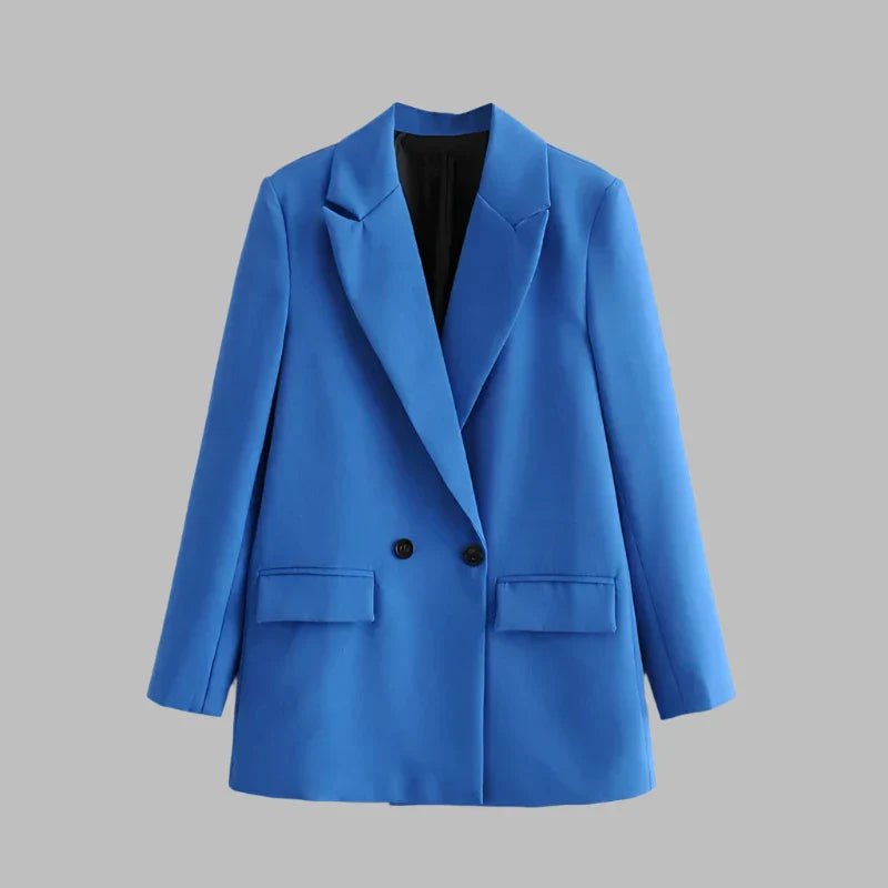 Levoire | Veste D'Affaires Pour Femmes Bleu
