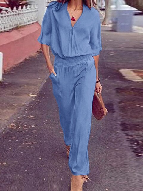 Levoire | Set Casual Chic Quotidien Bleu