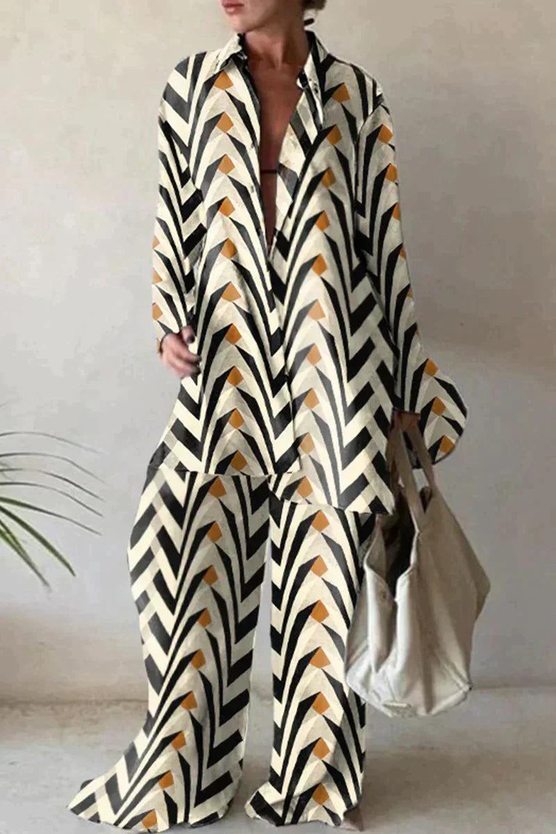 Levoire | Élégante Tenue Estivale En Lin Kelta-Noir