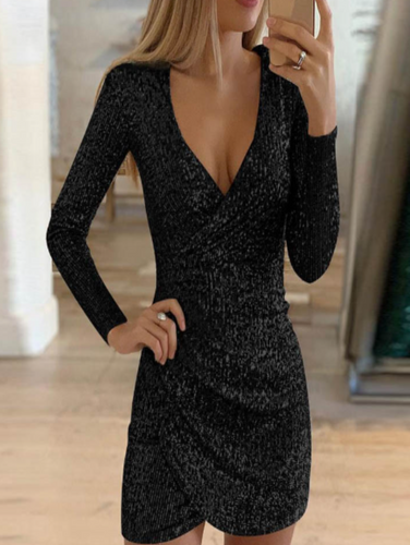 Levoire | Robe Glamour Élégante Luxe Polyester