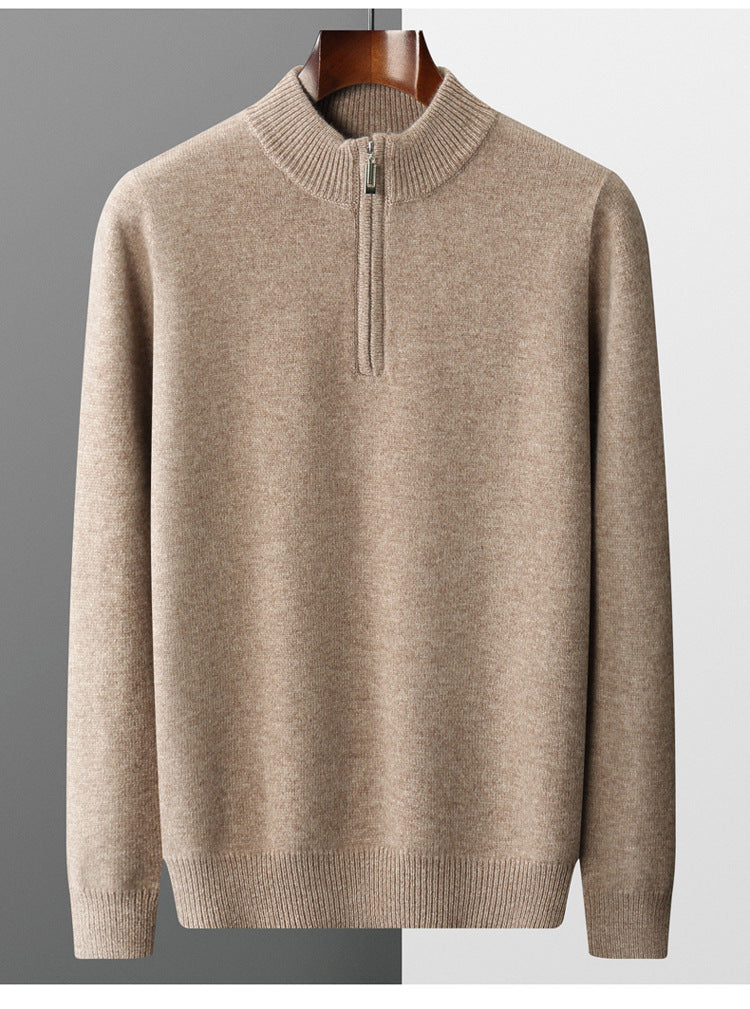 Levoire | Pull En Cachemire À Demi-Zip