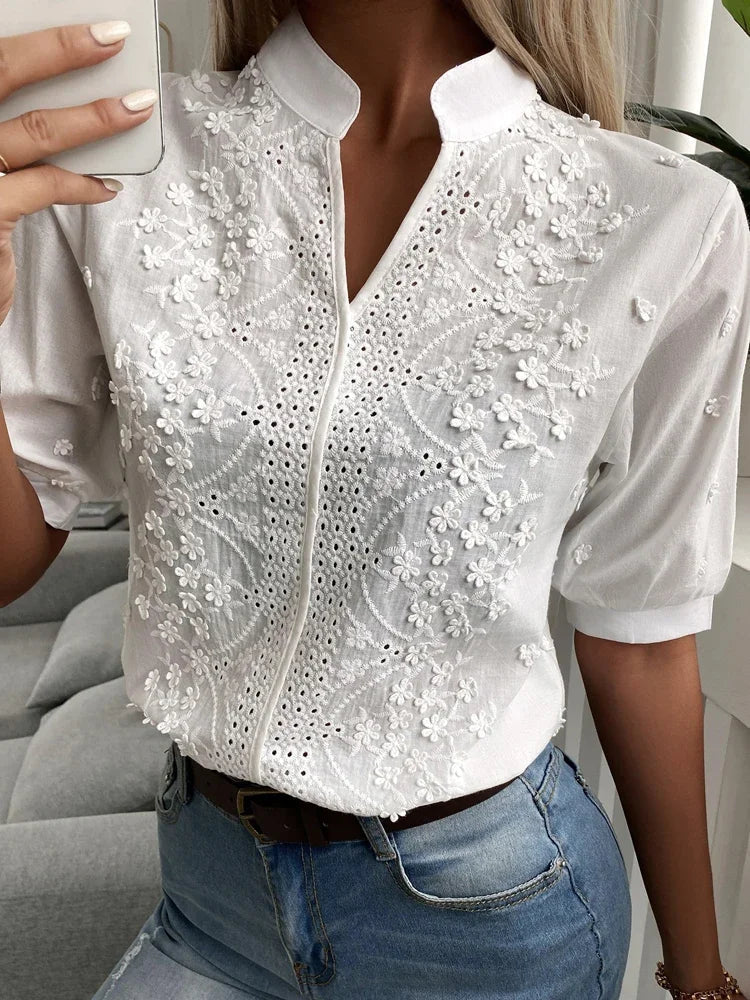 Levoire | Blouse Pour Femme Luxueuse Brodée
