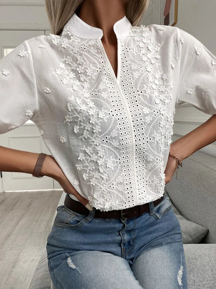 Levoire | Blouse Pour Femme Luxueuse Brodée 2XL