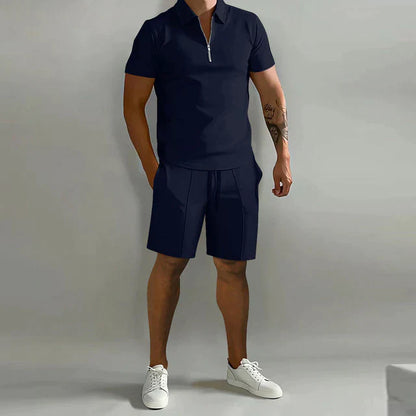 Levoire | Polo Shirt Set D'Ete Decontracte Coupe Ample Hommes