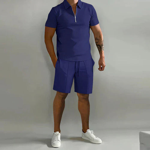 Levoire | Ensemble Polo Et Short À Deux Pièces Pour La Tenue D'Été Masculine