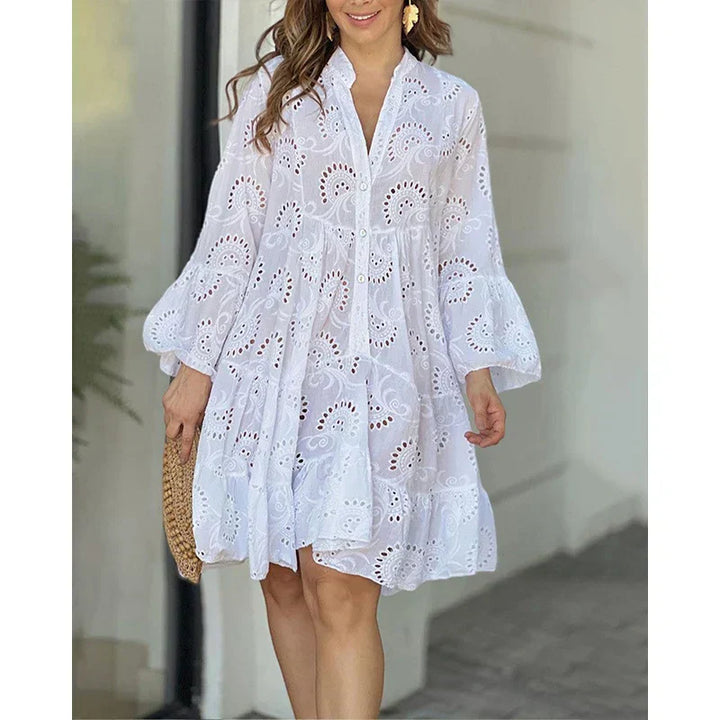 Levoire | Manteau Classique Chaud Femme Blanc