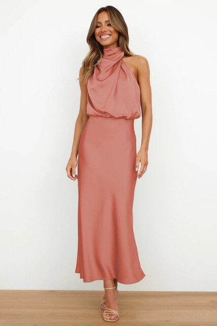 Levoire | Robe longue intemporelle pour femmes - edition 2024 Rouge corail