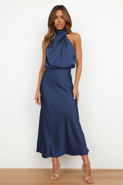 Levoire | Robe de cocktail élégante Bleu