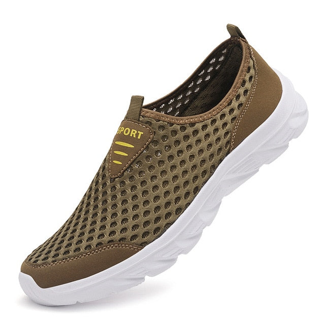 Levoire | Baskets Orthopédiques Pour Hommes Sans Lacets Vert