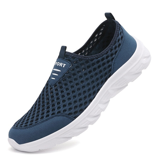 Levoire | Baskets Orthopédiques Pour Hommes Sans Lacets Bleu