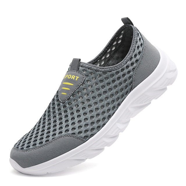 Levoire | Baskets Orthopédiques Pour Hommes Sans Lacets Gris