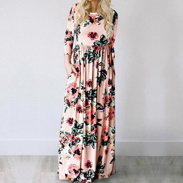 Levoire | Robe À Fleurs Pour Femmes Rosa