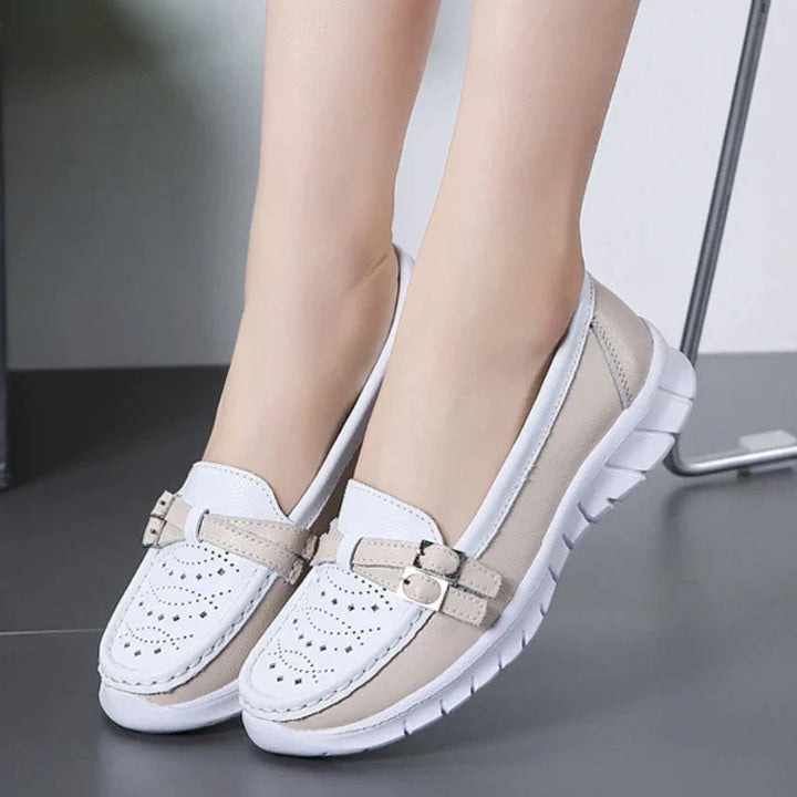 Levoire | Mocassins Pour Femmes Confortables Avec Détail De Ceinture