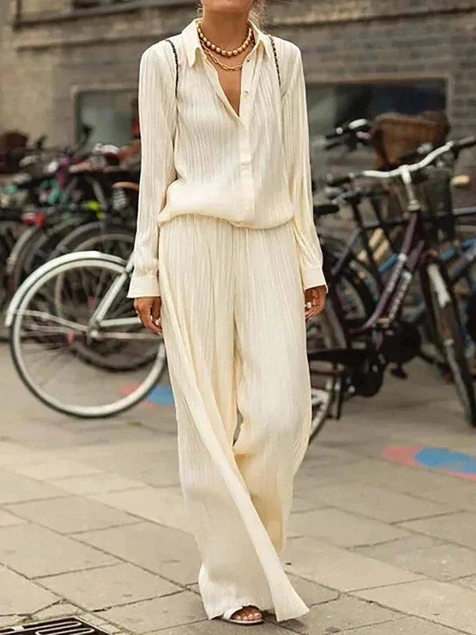 Levoire | Ensemble 2 Pièces Élégant Beige