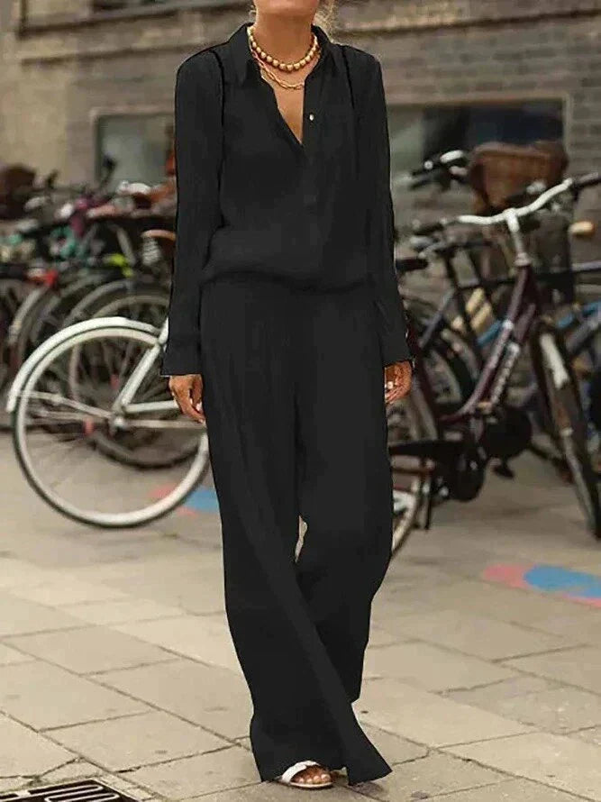 Levoire | Ensemble 2 Pièces Élégant Noir