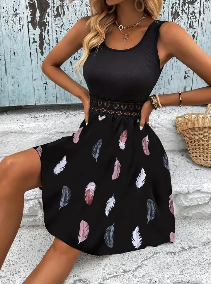 Levoire | Robe Courte Imprimée Robe De Soleil