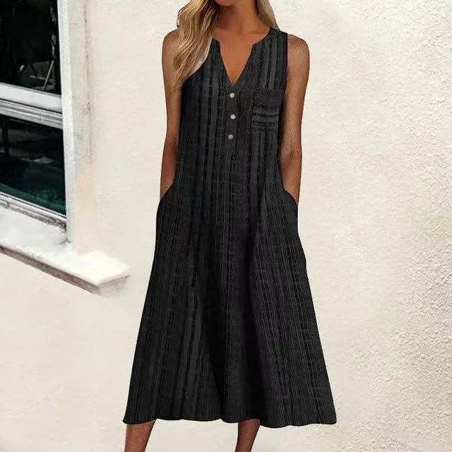 Levoire | Robe Chic Femme Raffinée Noir