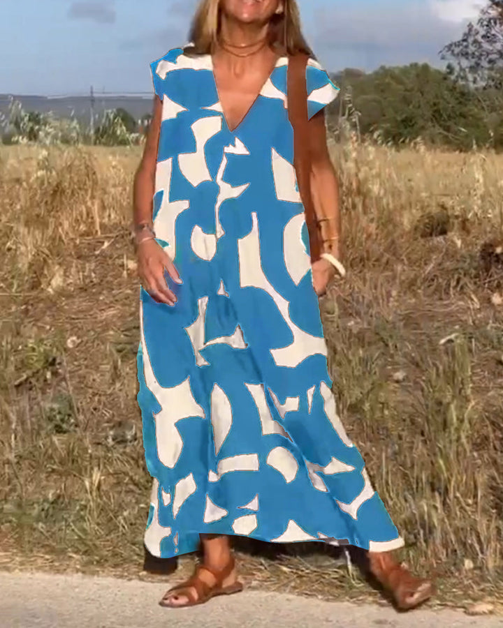 Levoire | Robe Trapèze D'été Pour Femmes - Midi