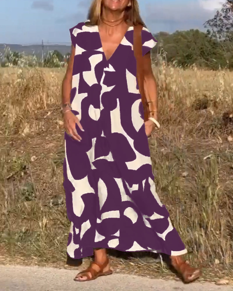 Levoire | Robe Trapèze D'été Pour Femmes - Midi