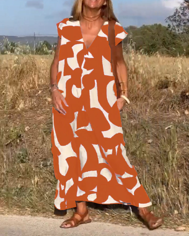 Levoire | Robe Trapèze D'été Pour Femmes - Midi