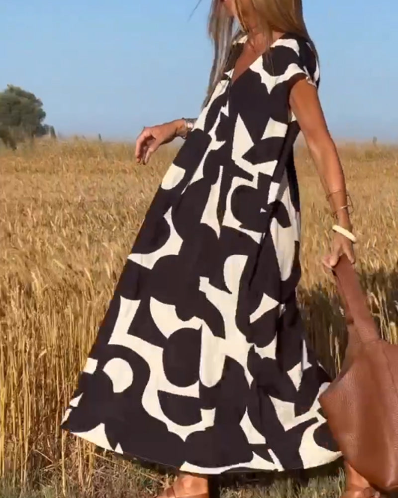 Levoire | Robe Trapèze D'été Pour Femmes - Midi