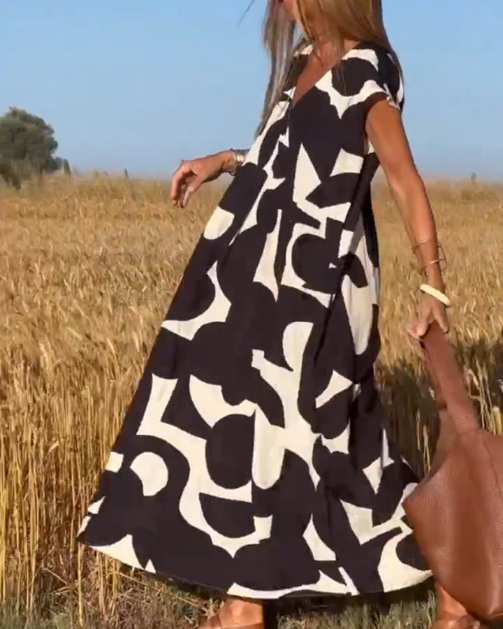 Levoire | Robe Trapèze D'été Pour Femmes - Midi