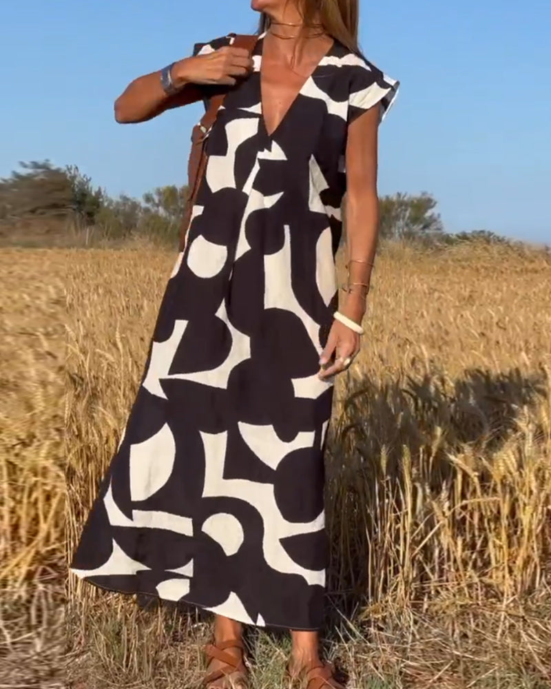 Levoire | Robe Trapèze D'été Pour Femmes - Midi