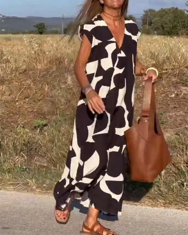 Levoire | Robe Trapèze D'été Pour Femmes - Midi
