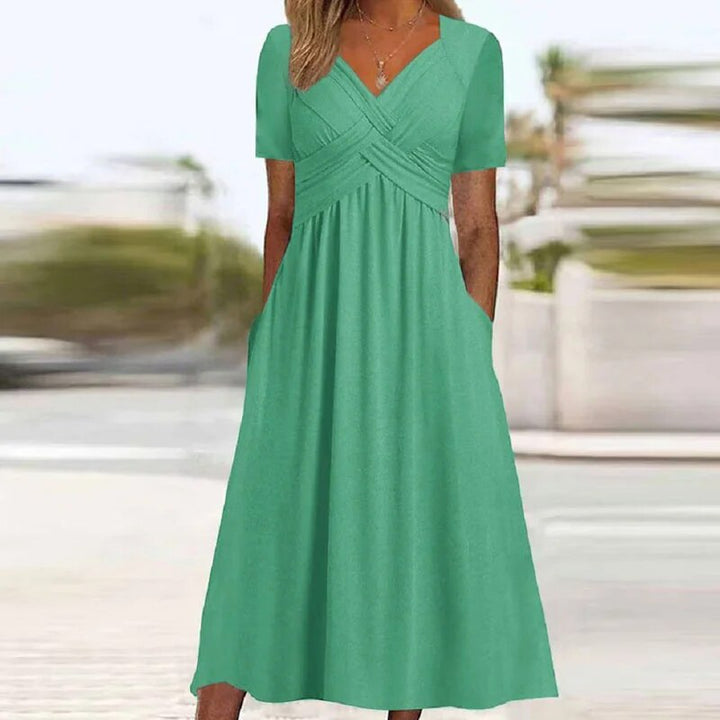 Levoire | Robe Gainante Ventre Vert