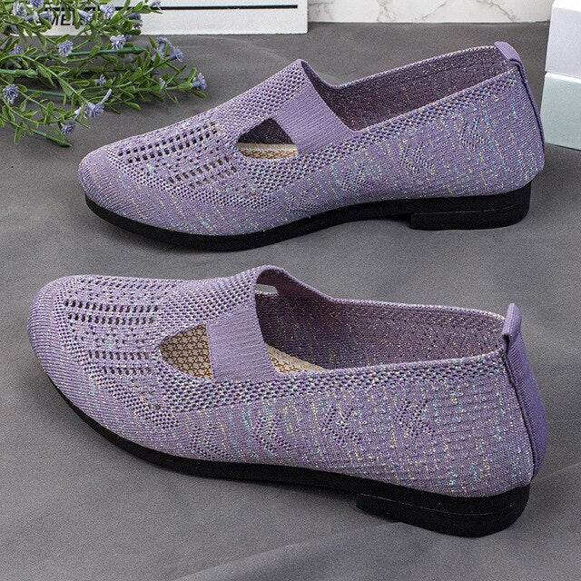 Levoire | Littee Femme Chaussures Avec Semelle Intérieure Douce Lila