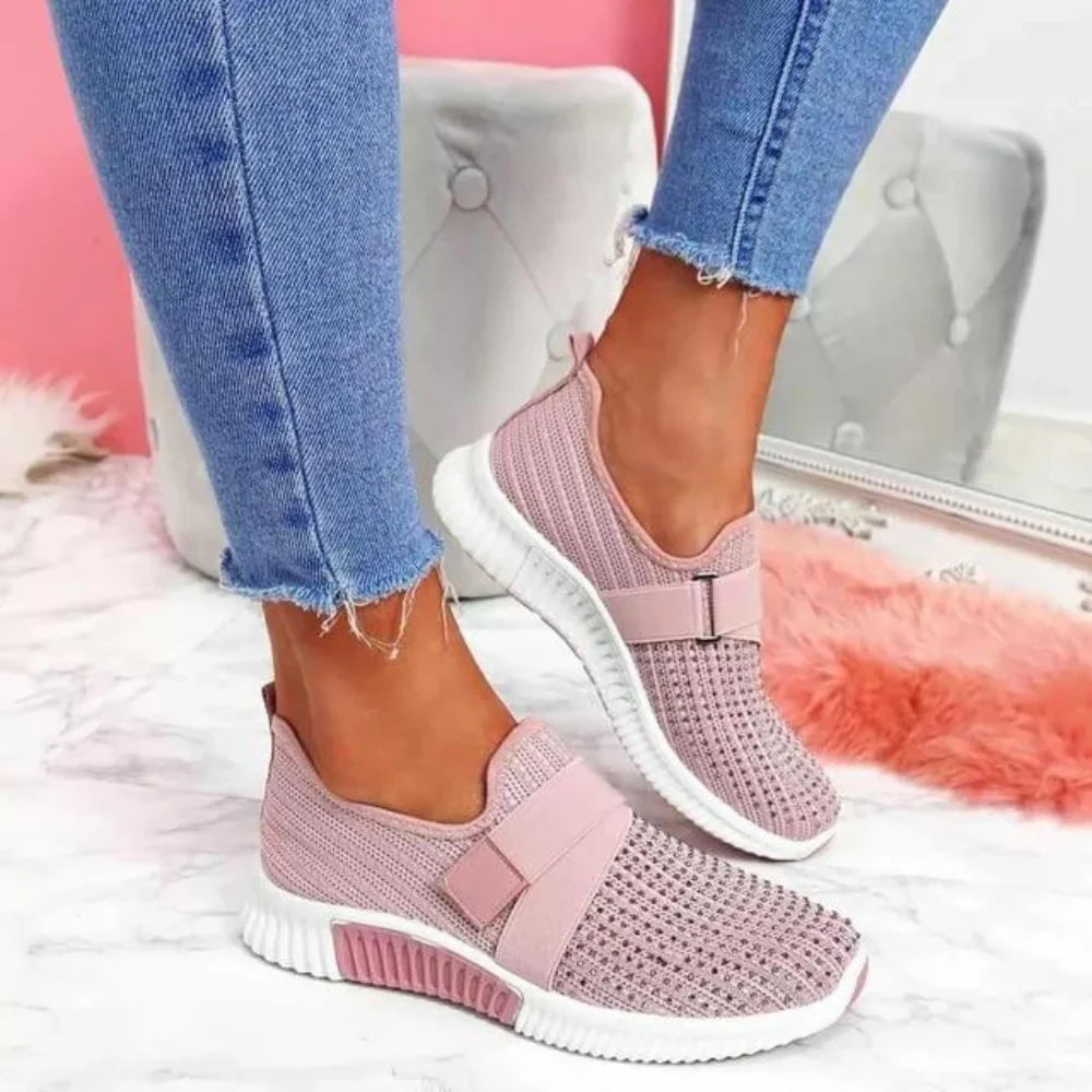 Levoire | Chaussons Slip-On Relaxants Rosa