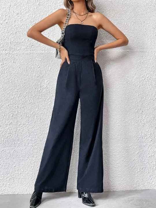 Levoire | Combinaison Sans Manches Avec Jambes Larges