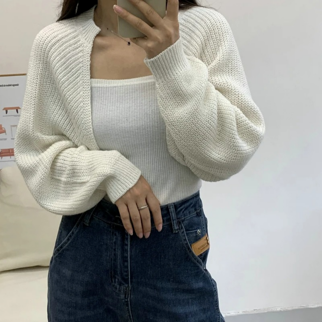 Levoire | Pull En Maille Sans Boutons À L'Avant