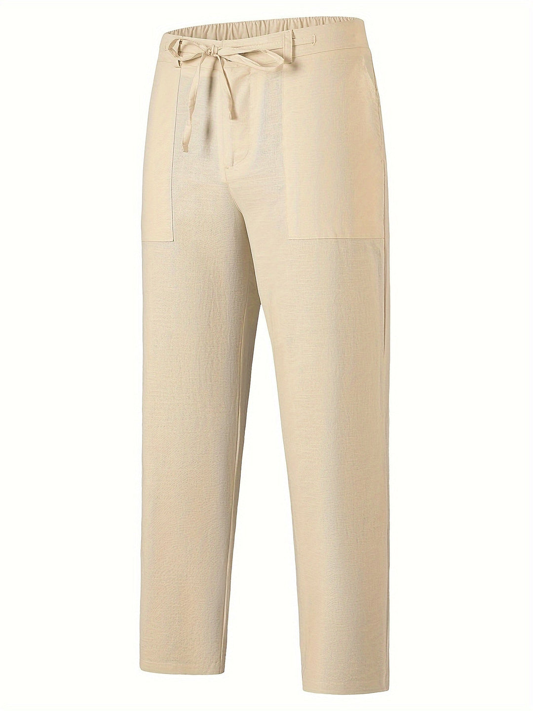 Levoire | Pantalons Cargo Doux En Mélange De Coton Et Lin