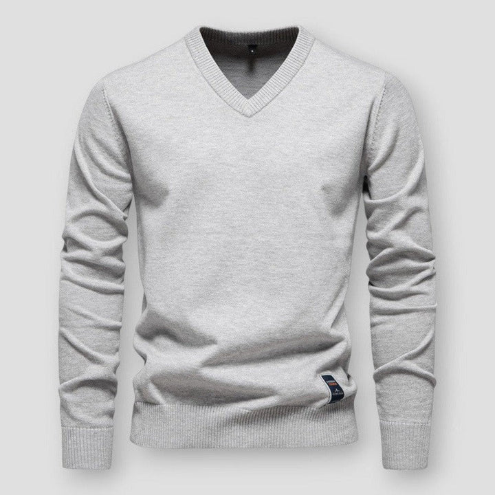 Levoire | Pull d'Automne Décontracté Gris