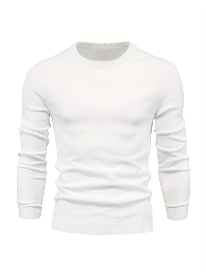 Levoire | Chaud Et Flexible Pull Pour Hommes Blanc