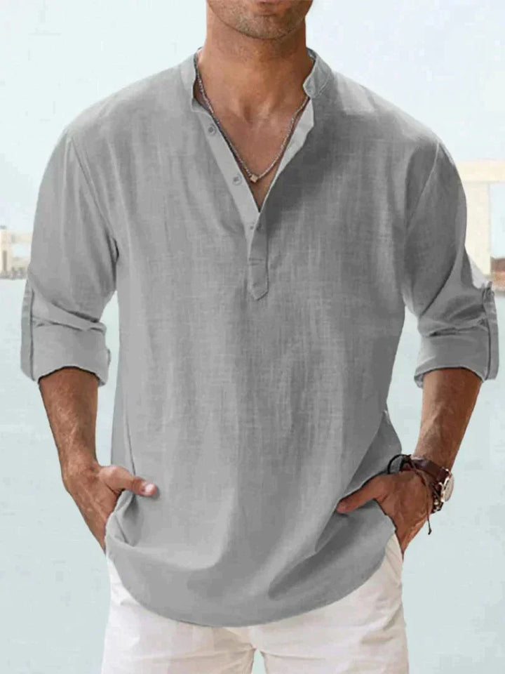 Levoire | Chemise à manches longues Gris