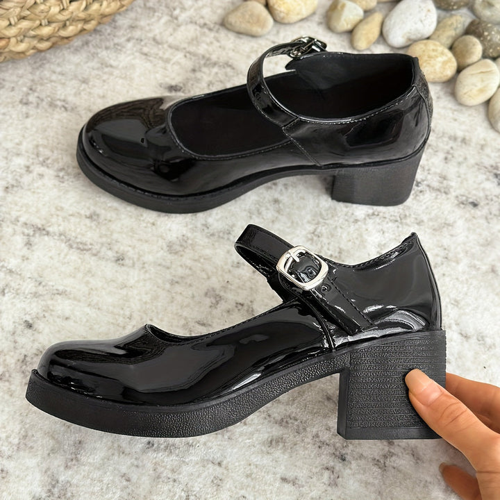 Levoire | Élégantes Chaussures Mary Jane Avec Un Talon Confortable