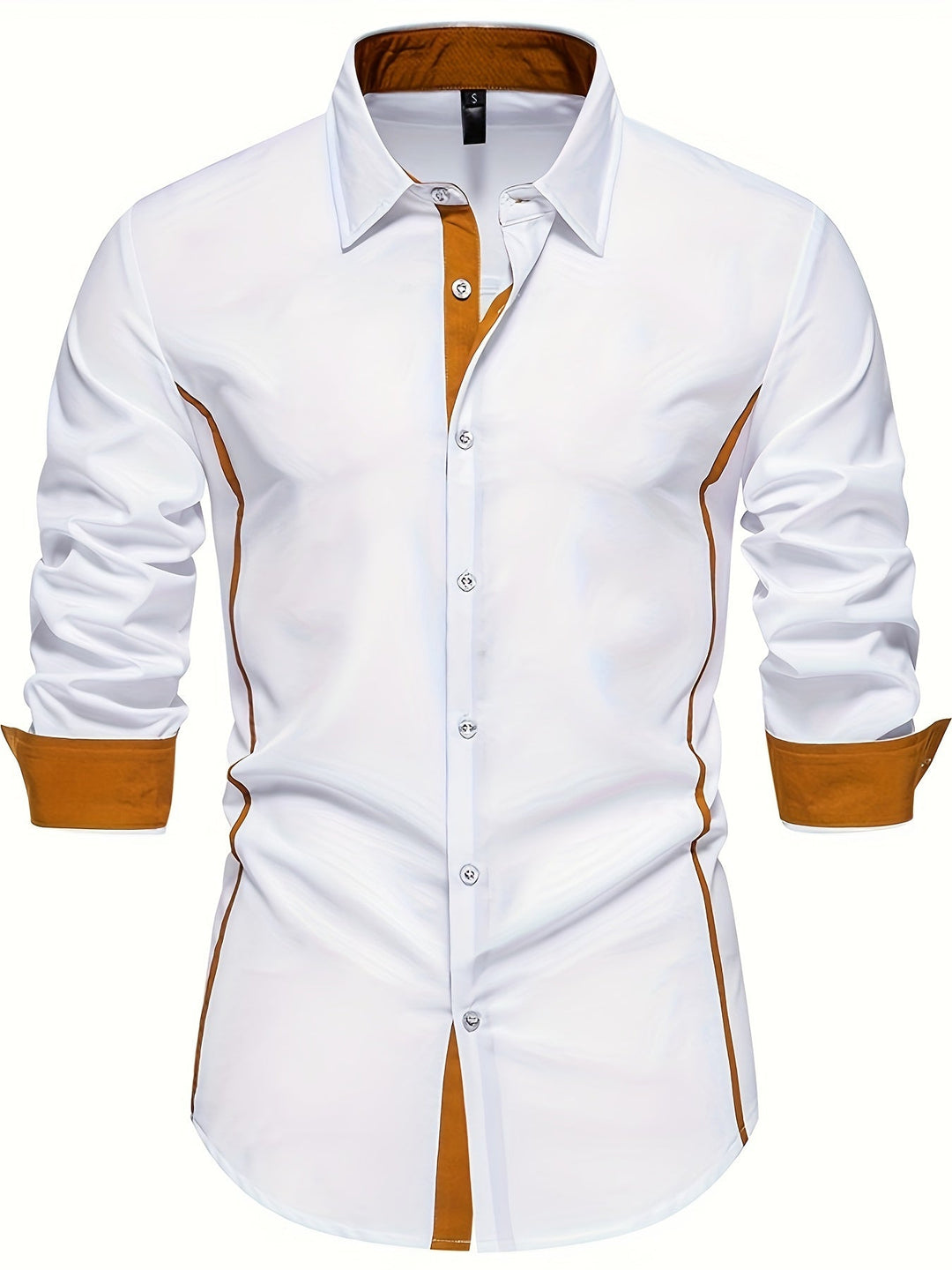 Levoire | Chemise Élégante Pour Hommes Avec Des Obstacles De Couleur