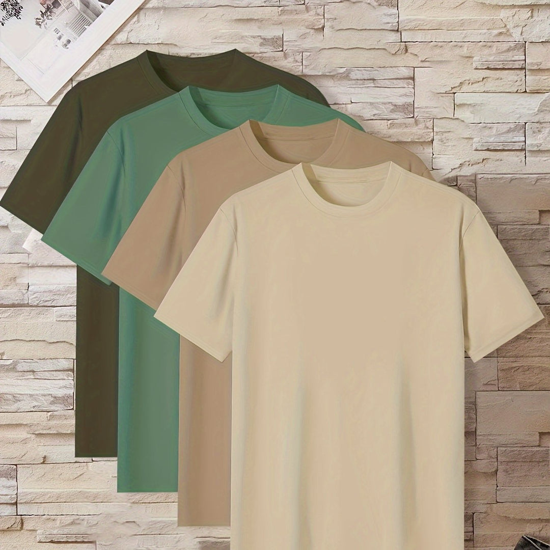 Levoire | T-Shirts Unisexe Décontractés Unis Couleur mélangée 3 XS(44)