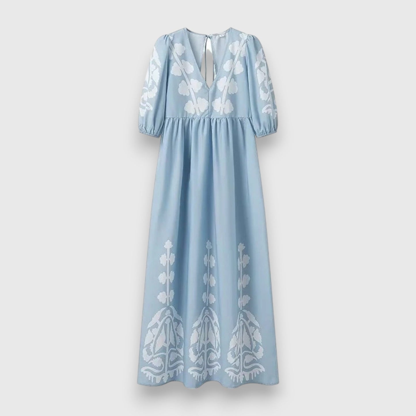 Levoire | Flieendes Maxi Robe Avec Détails
