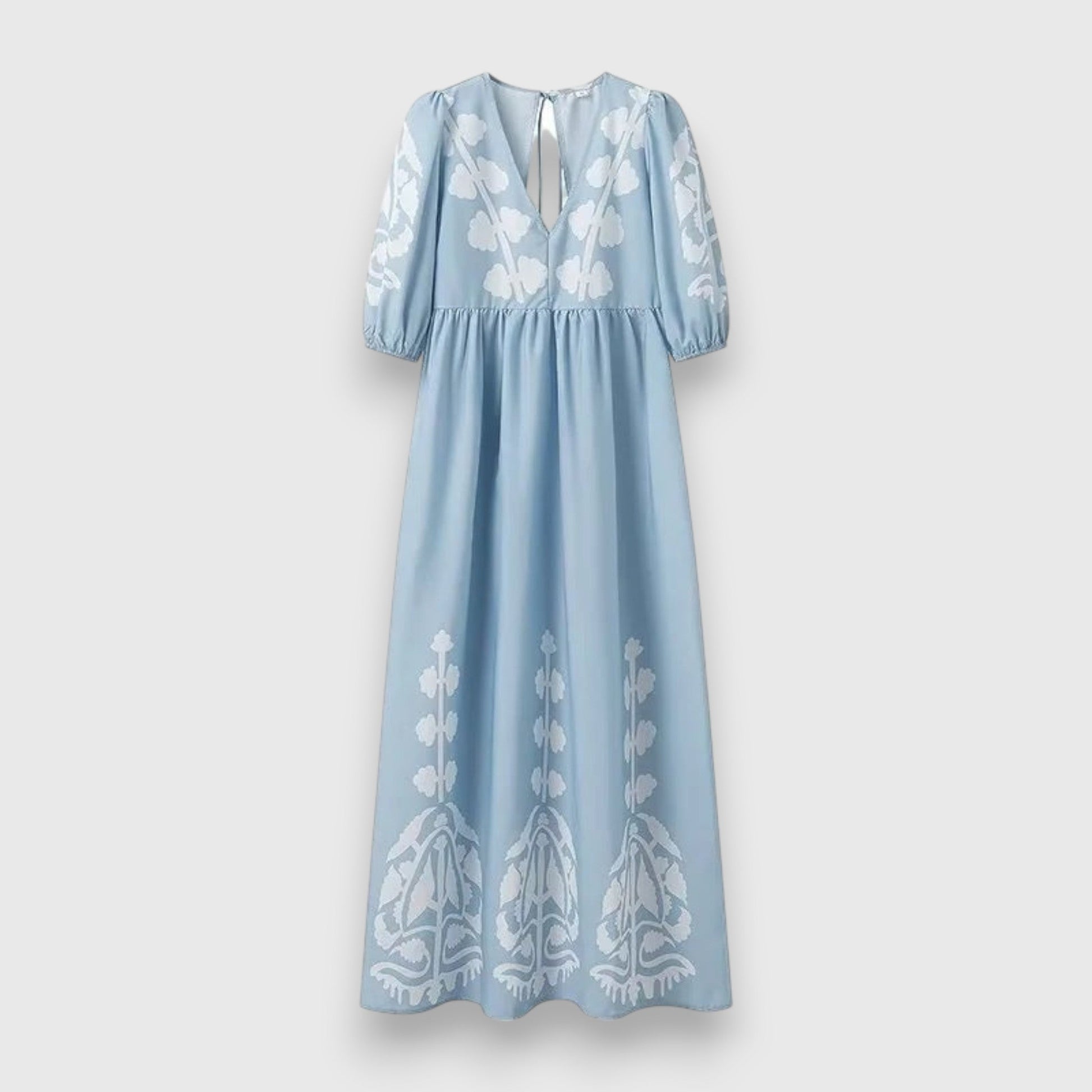 Levoire | Flieendes Maxi Robe Avec Détails