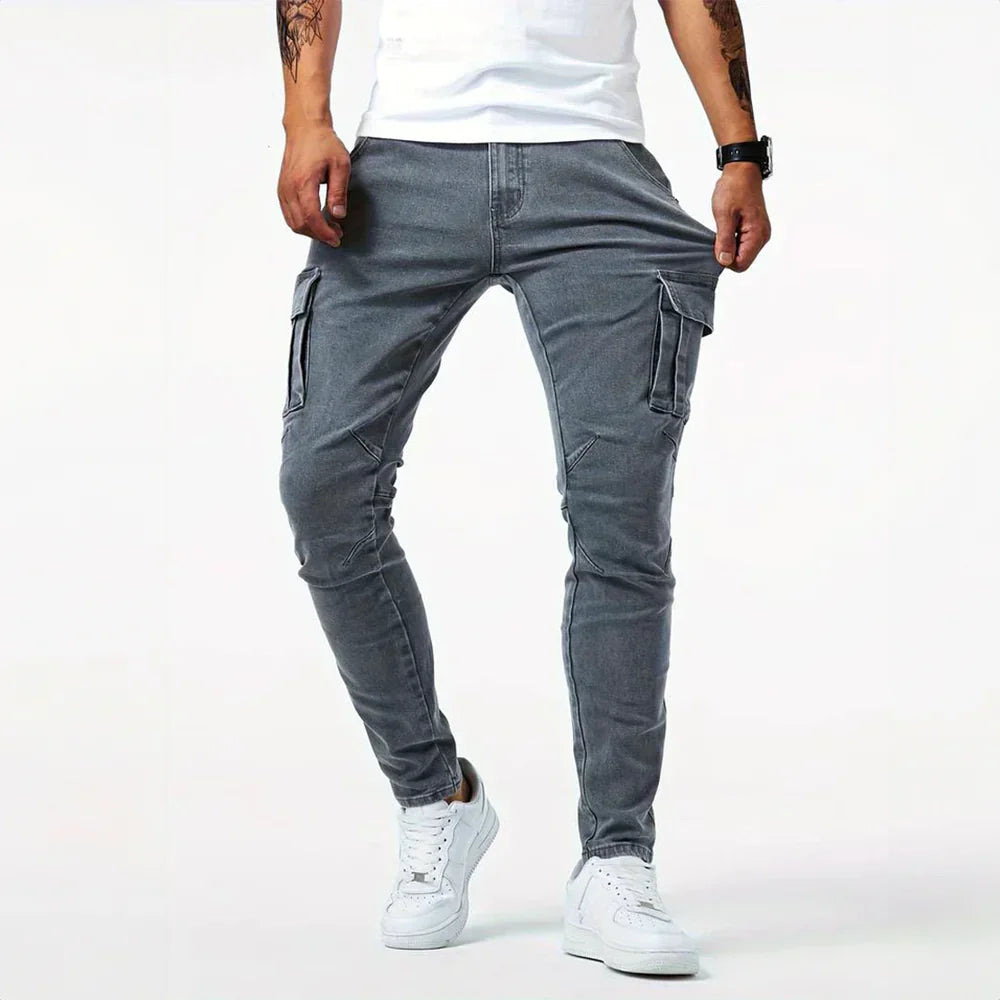 Levoire | Jeans cargo extensibles pour hommes