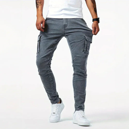 Levoire | Jeans cargo extensibles pour hommes